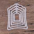 tag Dotted box Cutting Dies Scrapbooking Embossing Card Making Paper Craft Die &
