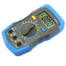 Digital Multimeter, Volt Amp Ohm Meter with Diode and Continuity Test Blue
