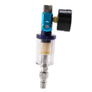 1/4 Inch Air Pressure Regulator Aluminum Alloy Spray Pressure Gauge Regulat I5F9