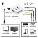 Mini Composite AV CVBS RCA to HDMI Audio Video AV Converter Adapter 1080P