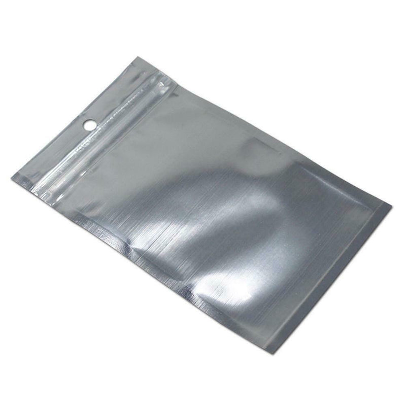 10Pcs Aluminium Foil Bag Packing Food Bags Ziplock Self-sealed Pouches FU73