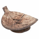 1PC Creative Handmade Natural Wooden Bathroom Soap Dish Box Container Kitch O9Q4