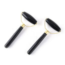 Natural Stone Needle Massager Roller Spa Head Neck Body Facial Beauty Tools  ME