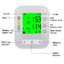 Auto Blood Pressure Monitor Upper Arm Digital BP Machine +Large Cuff Gauge Kit