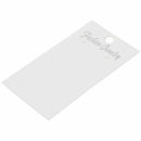 100PCs White Earrings Jewelry Display Cards 9x5cm