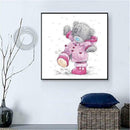 Cartoon Bear 5D Diamond Painting Cross Stitch Mosaic Picture Decor Gift