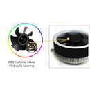 Computer CPU Silent Colorful Cooler Radiator Heatsink Cooling Fan for Intel AMD