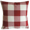 Plaid Pillows Retro Checkered Farmhouse Tartan Cotton Linen Throw Pillow Ca H9L6