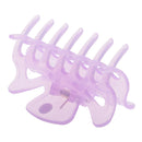 Set Of 10 Plastic Small Hair Claw Clip Butterfly Design Bull Dog Hair Clip