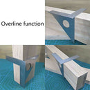 45/90 Degree Angle Woodworking Ruler Square Layout Miter Triangle Rulers