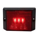 LED 12V Car Bus Truck Lorry Side Marker Light Indicator Lamp Red Lens Light