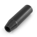 Car Gear Shift Knob Carbon Fiber Aluminum Shifter Lever Stick Knob (Black)