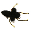 3pcs Beaded Crystal Bee Badge Applique Sew on Patches DIY Sewing Accessories