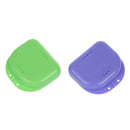 2 x Dental Box Denture Cup Containers Canister Denture Orthopedic E8P2