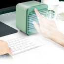 SL08 Desktop Water Cooling Fan Quiet Mini Cooler USB Spray Fan Humidifier
