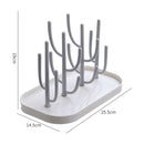 Water Cup Storage Rack Mug Drain Stand Cup Holder Tree for Home Kitchen Decor