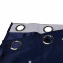 Lot of 1 x Window Curtain Panel 100x250cm Chateau Pattern - Navy Blue