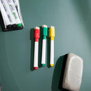 Markers Dry Magnet Magnetic Erasable Built In Rubber Whiteboard Pen Use