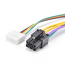Z230 Sff atx psu power adapter cable 24pin to 2x 6pin 18 PT FEA_3C