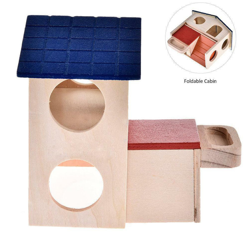 House Bed Cage Nest For Small Animal Pet Hamster Hedgehog Guinea Pig_Castle