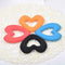 Elegant Women Girls Cute Heart Shape Sponge Hair Ring Hair Styling Tool