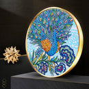 DIY Diamond Painting Peafowl Tassel Wall Picture Cross Stitch Embroidery