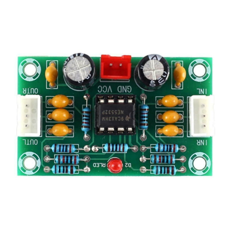 4pcs NE5532 Operational Pre-amplifier Module 2CH Stereo Audio Wide Voltage