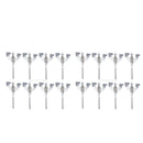 16x Bass Drum Claws Hook W/ Tension Rods For Drum Parts Repair