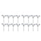 16x Bass Drum Claws Hook W/ Tension Rods For Drum Parts Repair