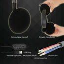 SY440MV USB Computer Headset with Microphone In-Line Control Headphones