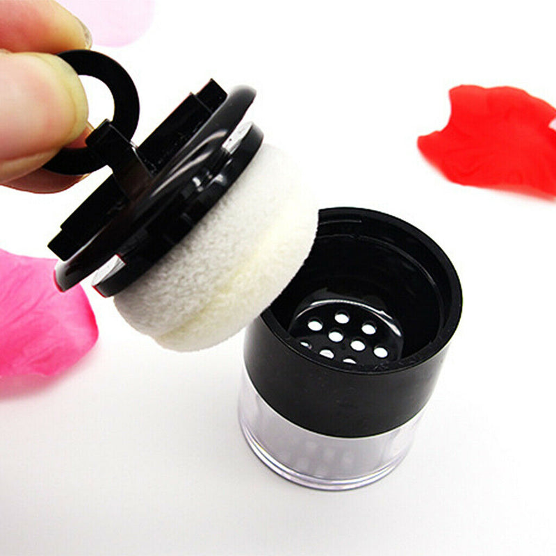 1Pcs 10g Plastic Empty Powder Case Face Blusher Makeup Cosmetic Container