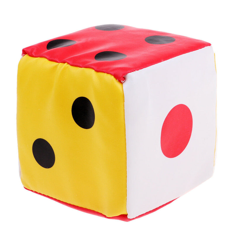Sponge Dice Foam Dot Dice Children Playing Dice for Math Teaching 1-6 Spots