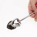 Heart-Shape Push Style Tea Infuser Strainer