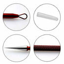 Stainless steel blackhead acne blemish pimple extractor remover extractor.nee Gw