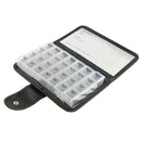 28 Detachable Compartments 7 Day Pill Box Storage Case Vitamine Container with a
