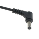 Coiled Power Supply Cable DC Plug 2.5x5.5mm Right Angle to D-Tap Connector for