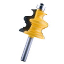 1-1/2"Cutting Length, 1/2"Cutting Depth 8mm Shank Beaded Handrail Router Bit