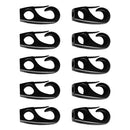 20xShock Cord Bungee Leash End Hooks for 7mm Rope Kayak Fixing Accessories
