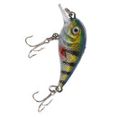 1 PC 6g Fishing Lures Treble Hook Bait Fishing Crankbait Lure Bait Hook blu