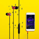 G10 3.5mm Wired Deep Bass Music Calling Line Control Earphones w/MIC