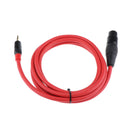 Replacement Audio Cable Xlr Female 3.5Mm 1/8 "3 Pin 2m For Sound Card