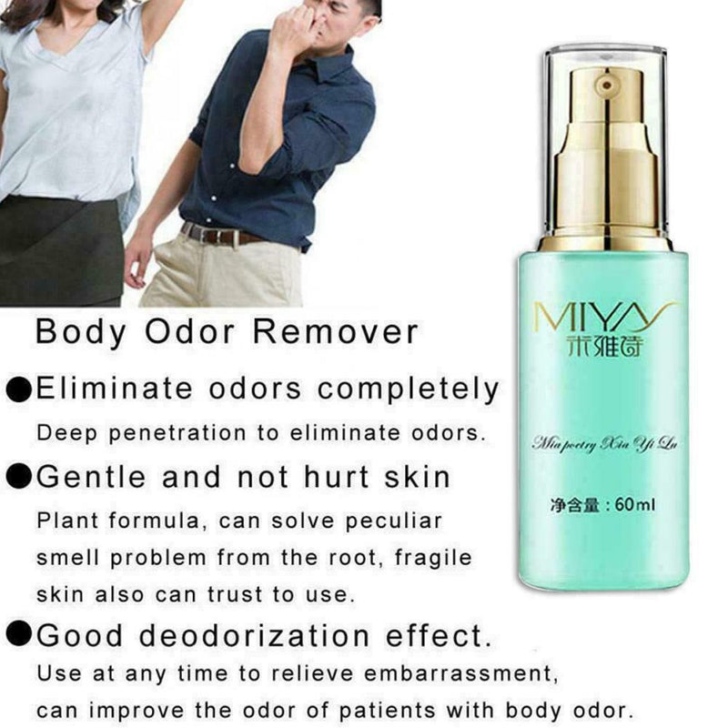 1x Unisex Deodorant Spray Body liquid Odor Scent Refreshing Spray V8T3