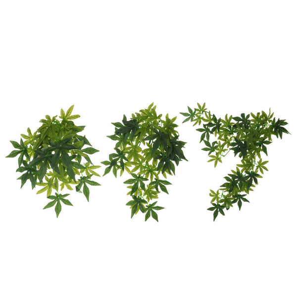 3 Pcs Plant Simulation   Tank Reptile Terrarium Aquarium Decor