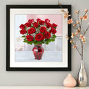 5D DIY Full Drill Diamond Painting Cross Stitch Embroidery Kit (Vase-k506)
