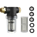 Sediment Filter Attachment For 3/4 Garden Hoses and Washers Pressure B2O9