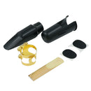 Saxophone mouthpiece plastic with cap metal buckle reed FT BX