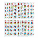 880PCS/10 Sheets Star Shape Stickers Labels For School Teacher Rew Children R2Y3