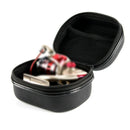 1pc Black Fishing Reel Box Protective Hard Case Bait Pocket Portable Baitcasting