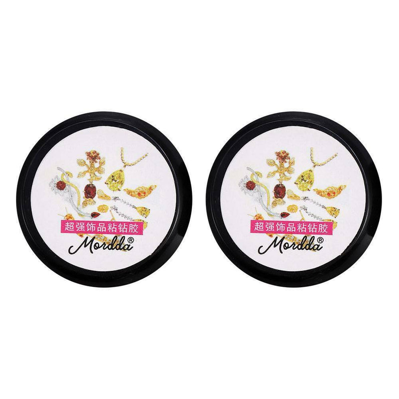 Nail Art Rhinestones Gel Glue Adhesives Sticky Crystal Gems Diamond UV LED Glue