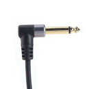 3.5mm Socket Stereo Female to Dual 6.35mm Plug Male Y Splitter Cable 9 inch A